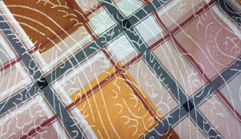 Квадраты 100% хлопок